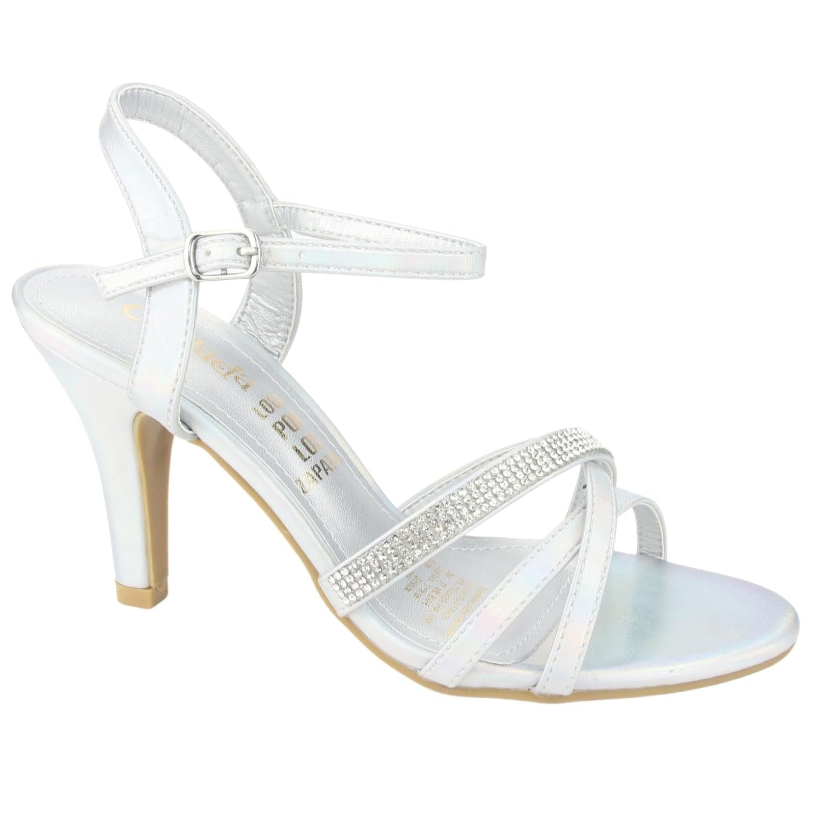 Sandalia Chalada Mujer Myrna-15 Plateado Casual Sandalias Chalada 