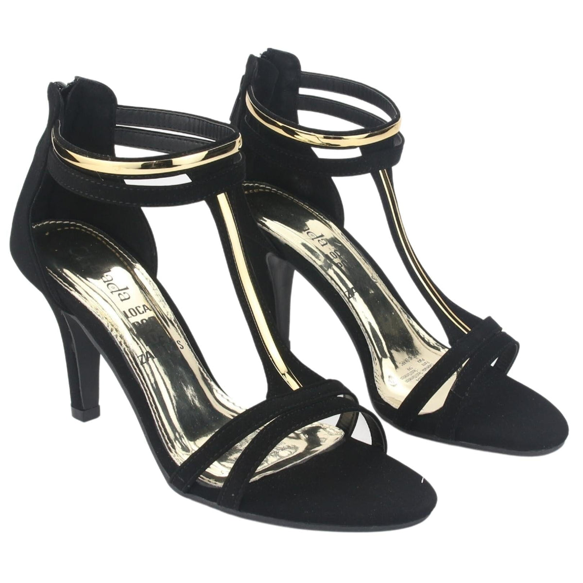 Sandalia Chalada Mujer Myrna-3 Negro Fiesta Sandalias Chalada 