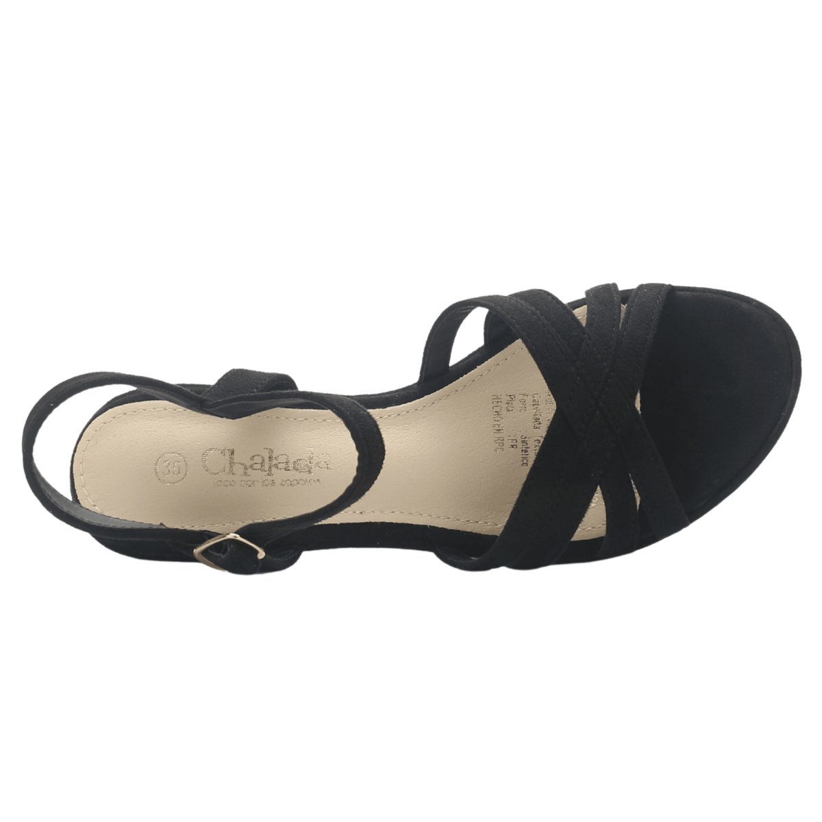 Sandalia Chalada Mujer Notino-21 Negro Casual Sandalia Chalada 