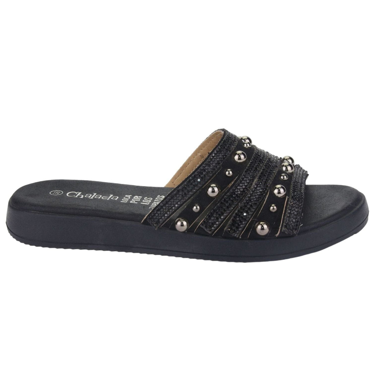 Sandalia Chalada Mujer Piar-1 Negro Casual Sandalias Chalada 