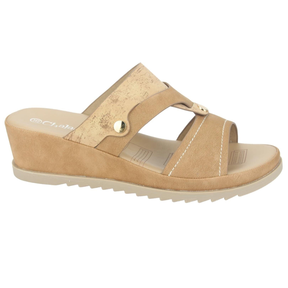 Sandalia Chalada Mujer Piura-17 Camel Casual Sandalia Chalada 