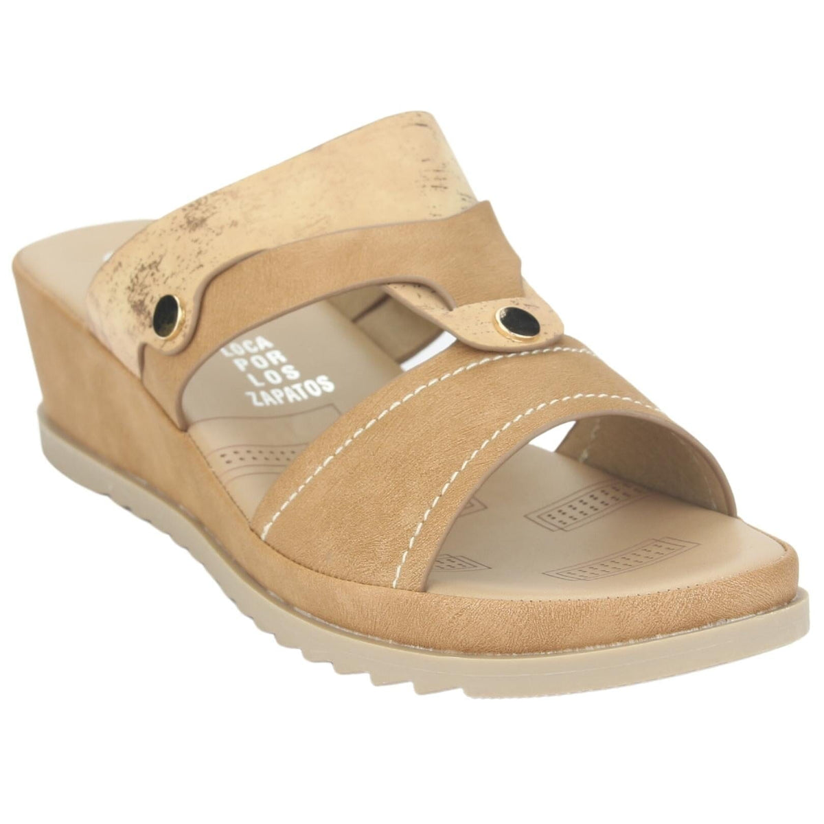 Sandalia Chalada Mujer Piura-17 Camel Casual Sandalia Chalada 