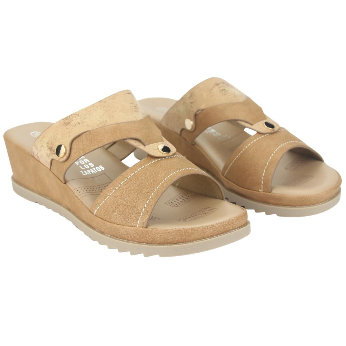 Sandalia Chalada Mujer Piura-17 Camel Casual Sandalia Chalada 