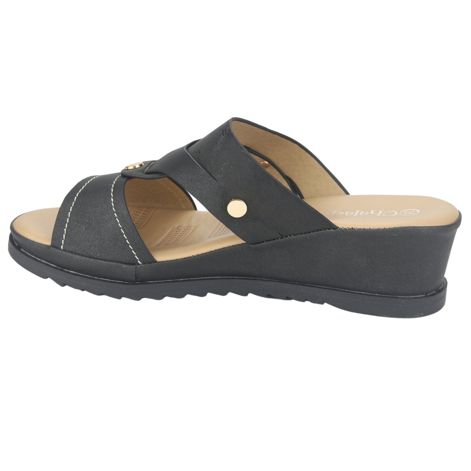 Sandalia Chalada Mujer Piura-17 Negro Casual Sandalia Chalada 