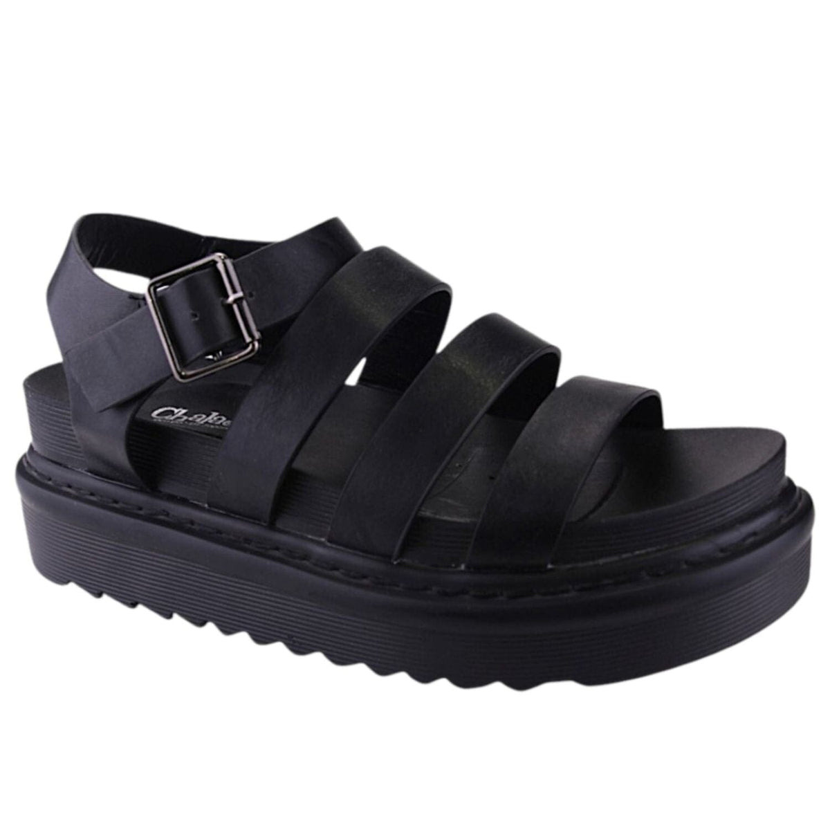 Sandalia Chalada Mujer Pool-21 Negro Moda Sandalias Chalada 