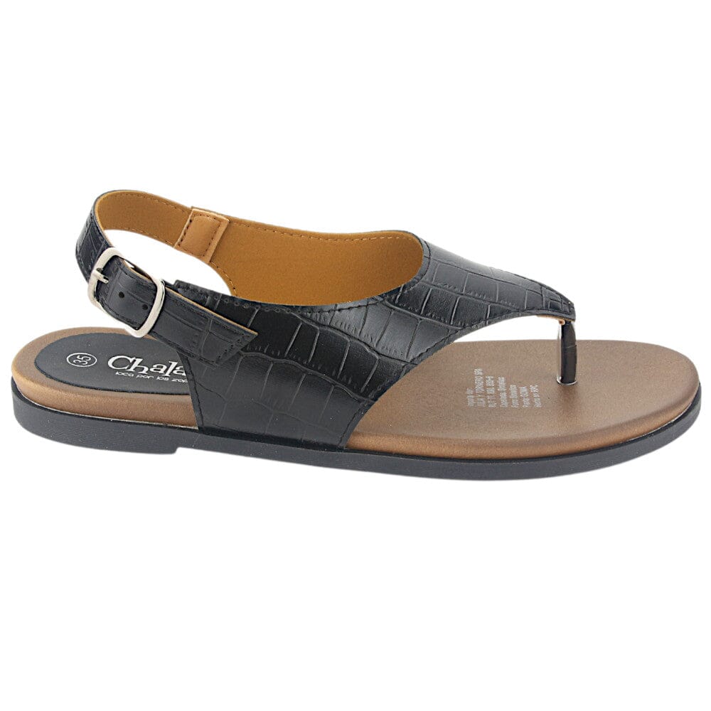 Sandalia Chalada Mujer Prela-13 Negro Casual Sandalia Chalada 