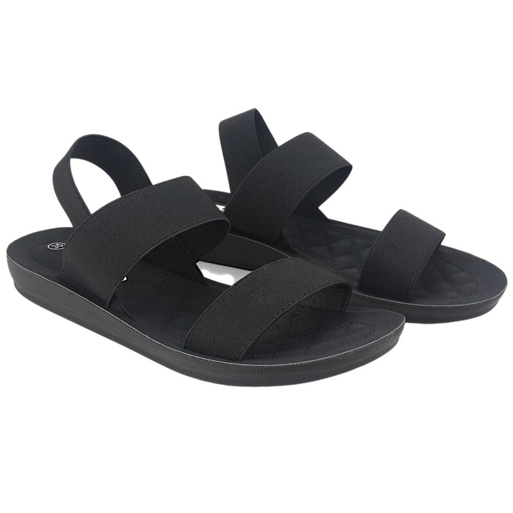 Sandalia Chalada Mujer Quanta-10 Negro Casual Sandalia Chalada 