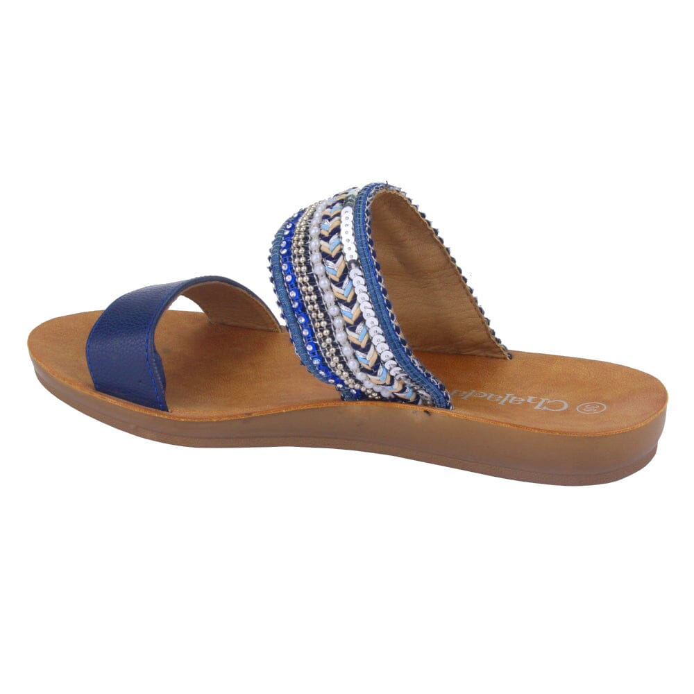 Sandalia Chalada Mujer Quanta-2 Azul Moda Sandalias Chalada 