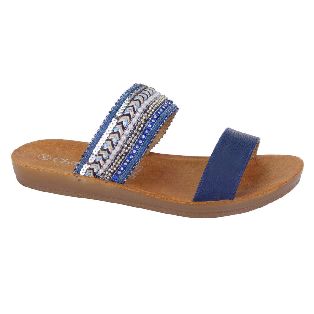 Sandalia Chalada Mujer Quanta-2 Azul Moda Sandalias Chalada 
