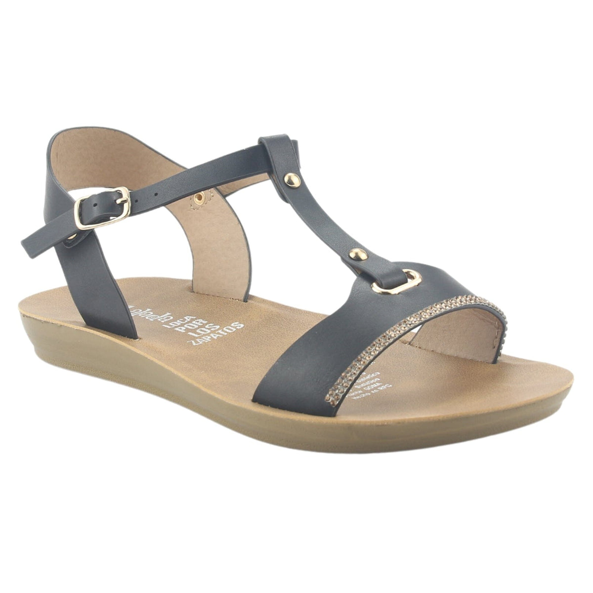 Sandalia Chalada Mujer Quanta-3 Negro Moda Sandalias Chalada 