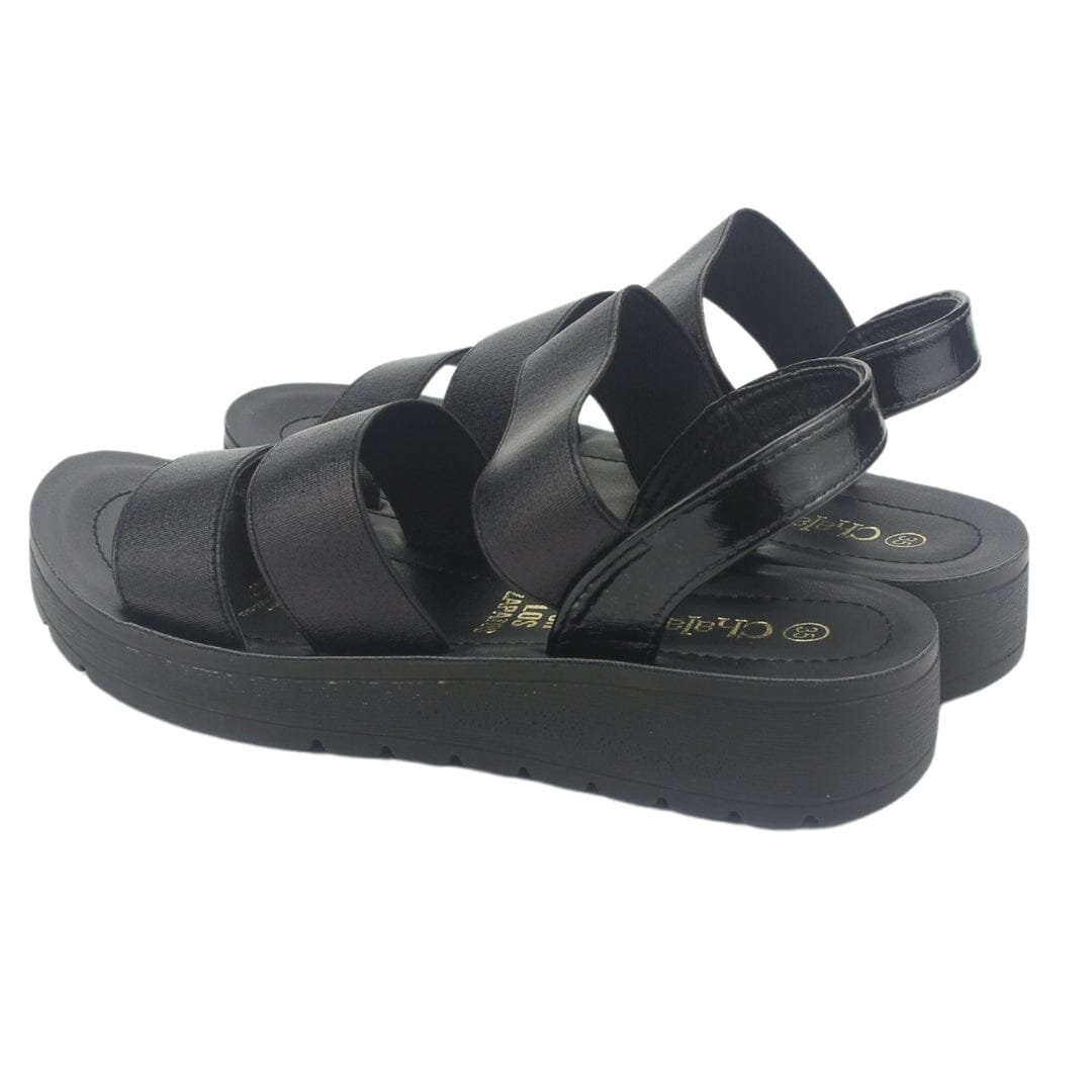 Sandalia Chalada Mujer Quantah-20 Negro Casual Sandalias Chalada 