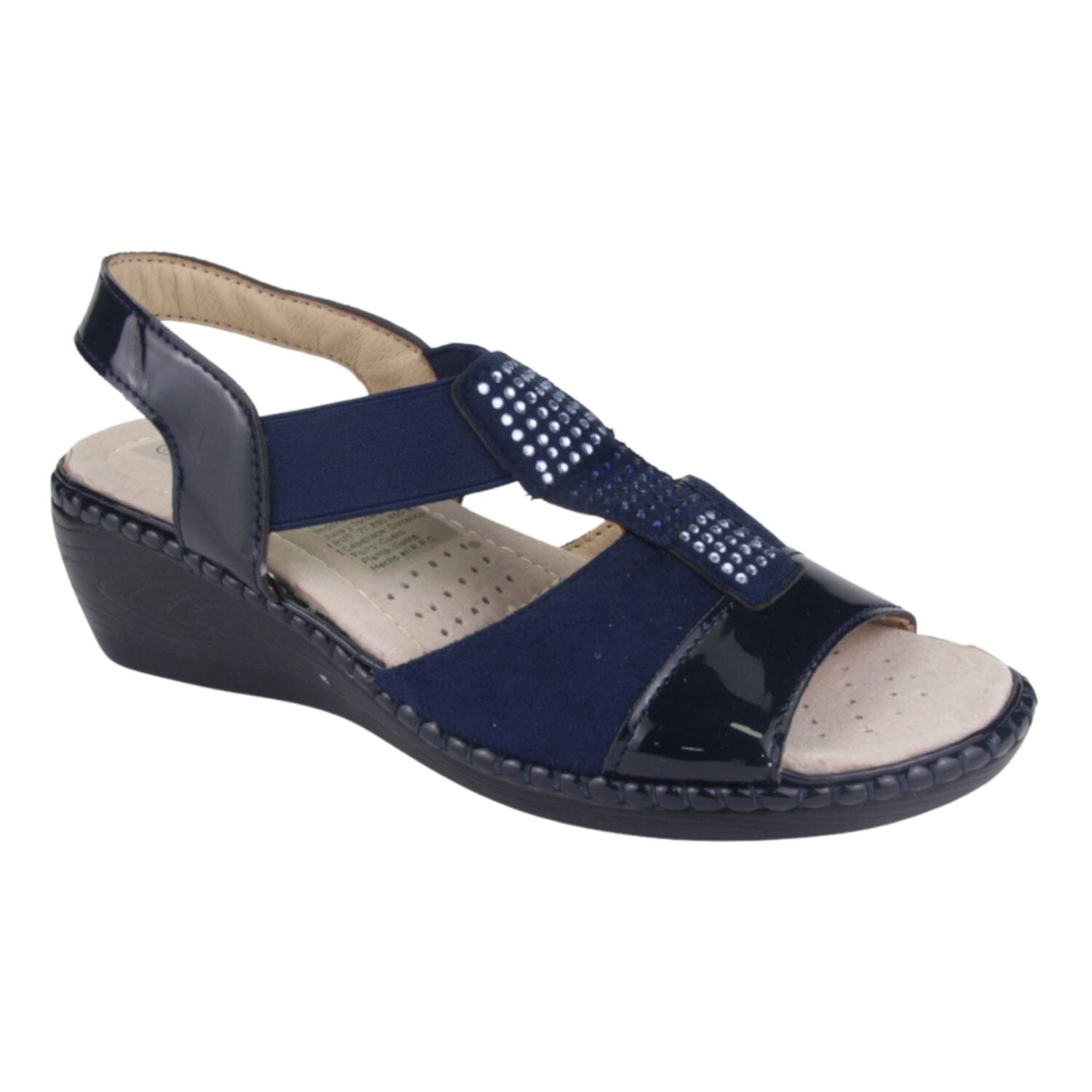 Sandalia Chalada Mujer Soft-46 Azul Moda Sandalias Chalada 