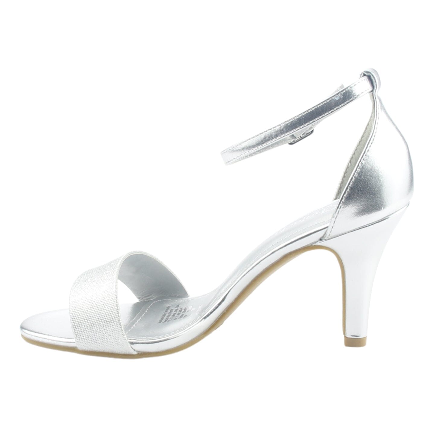 Sandalia Chalada Mujer Soul-1 Plateado Fiesta Sandalias Chalada 