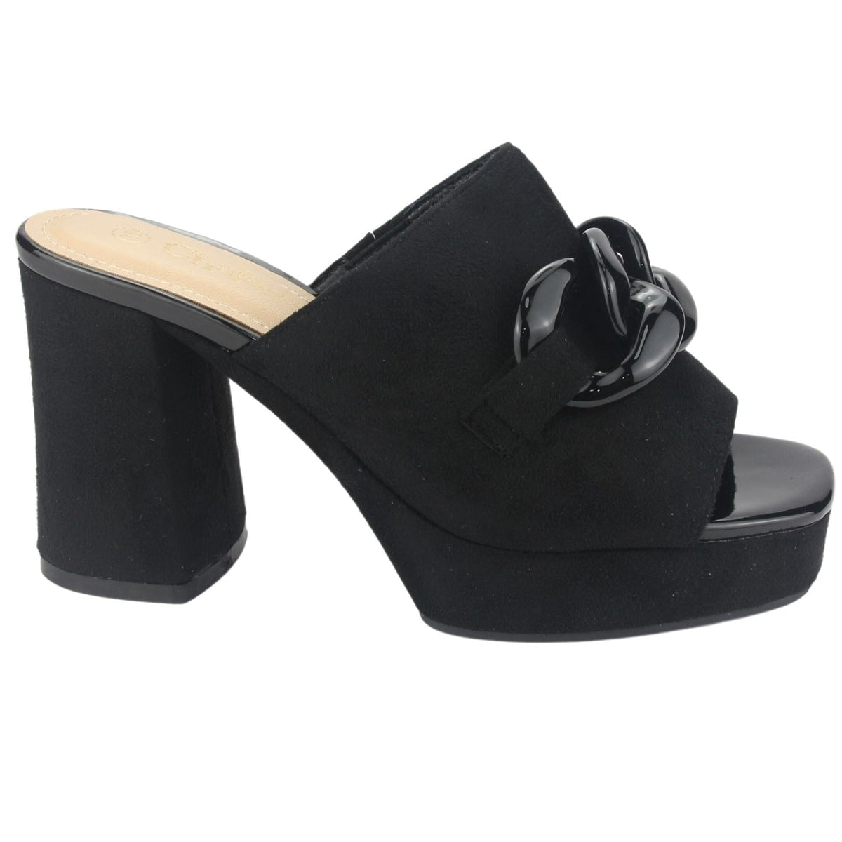 Sandalia Chalada Mujer Sussi-2 Negro Casual Sandalia Chalada 