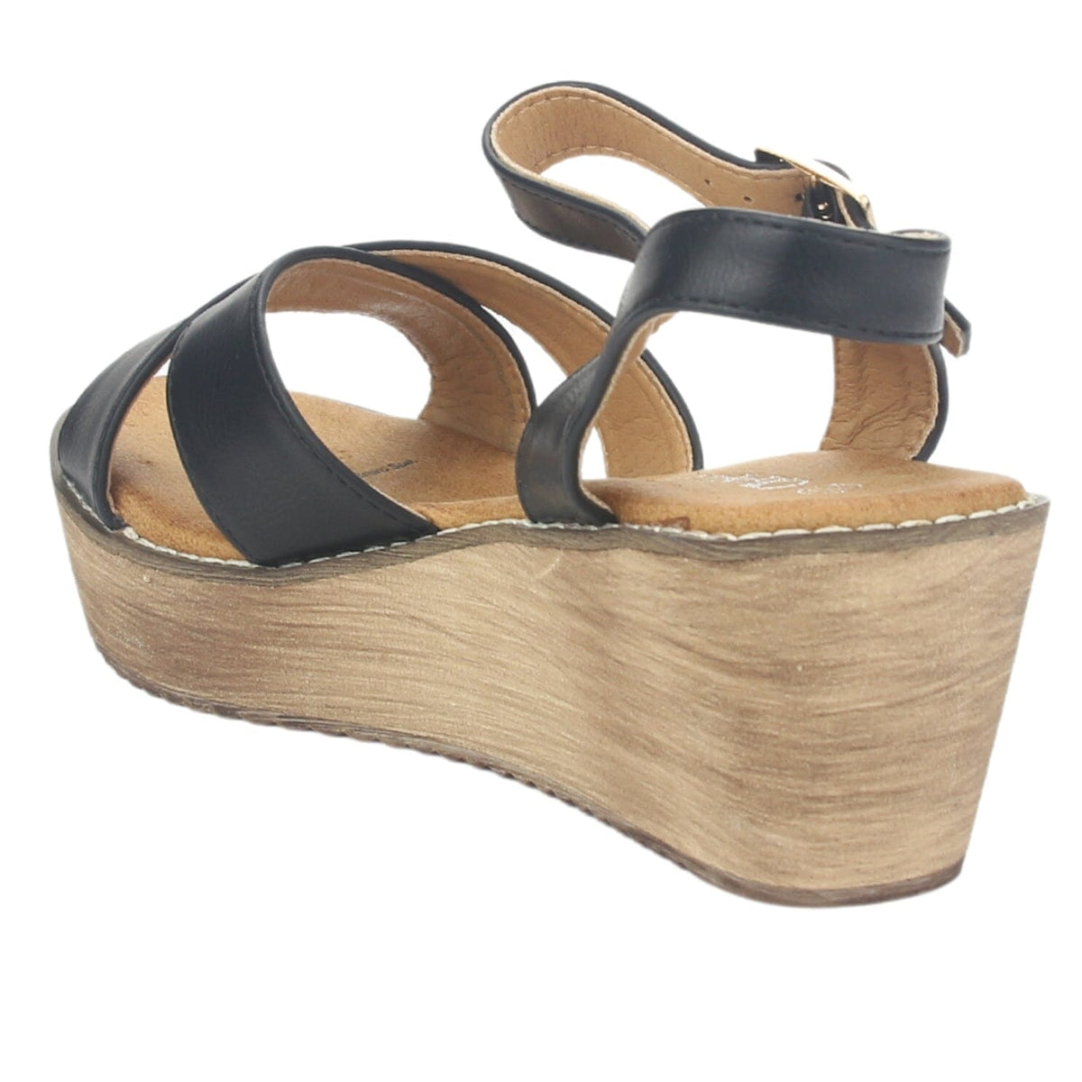 Sandalia Chalada Mujer Tala-1 Negro Plataforma Sandalias Chalada 