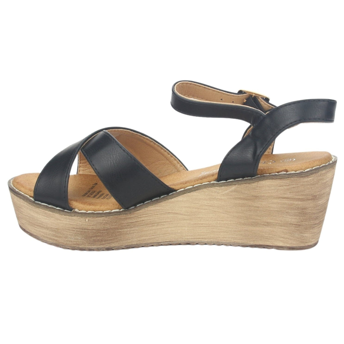 Sandalia Chalada Mujer Tala-1 Negro Plataforma Sandalias Chalada 