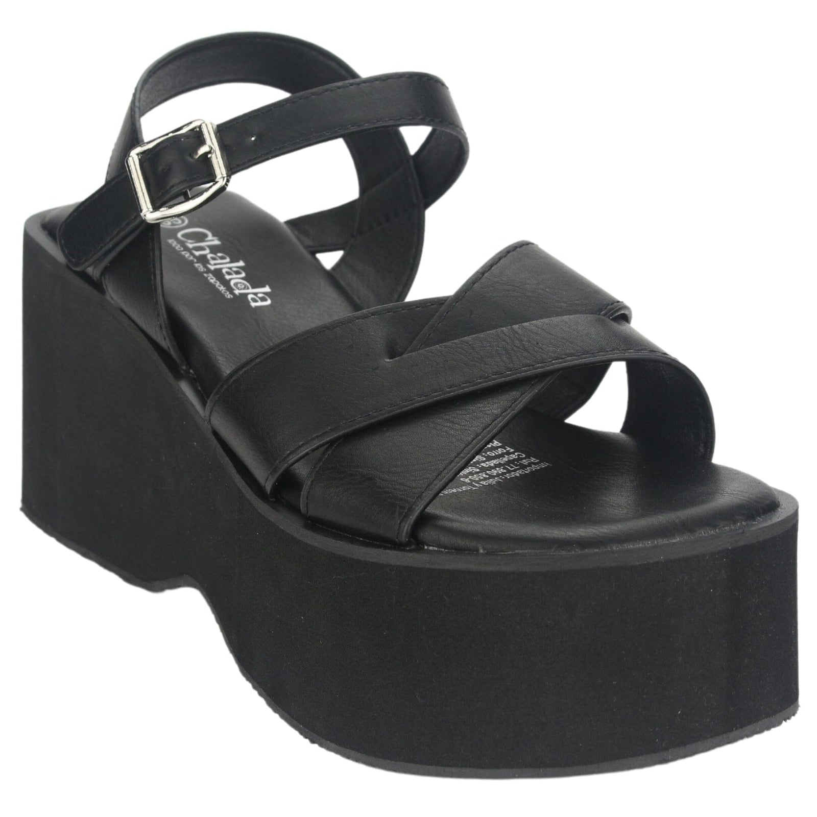 Sandalia Chalada Mujer Verena-5 Negro Casual Sandalias Chalada 