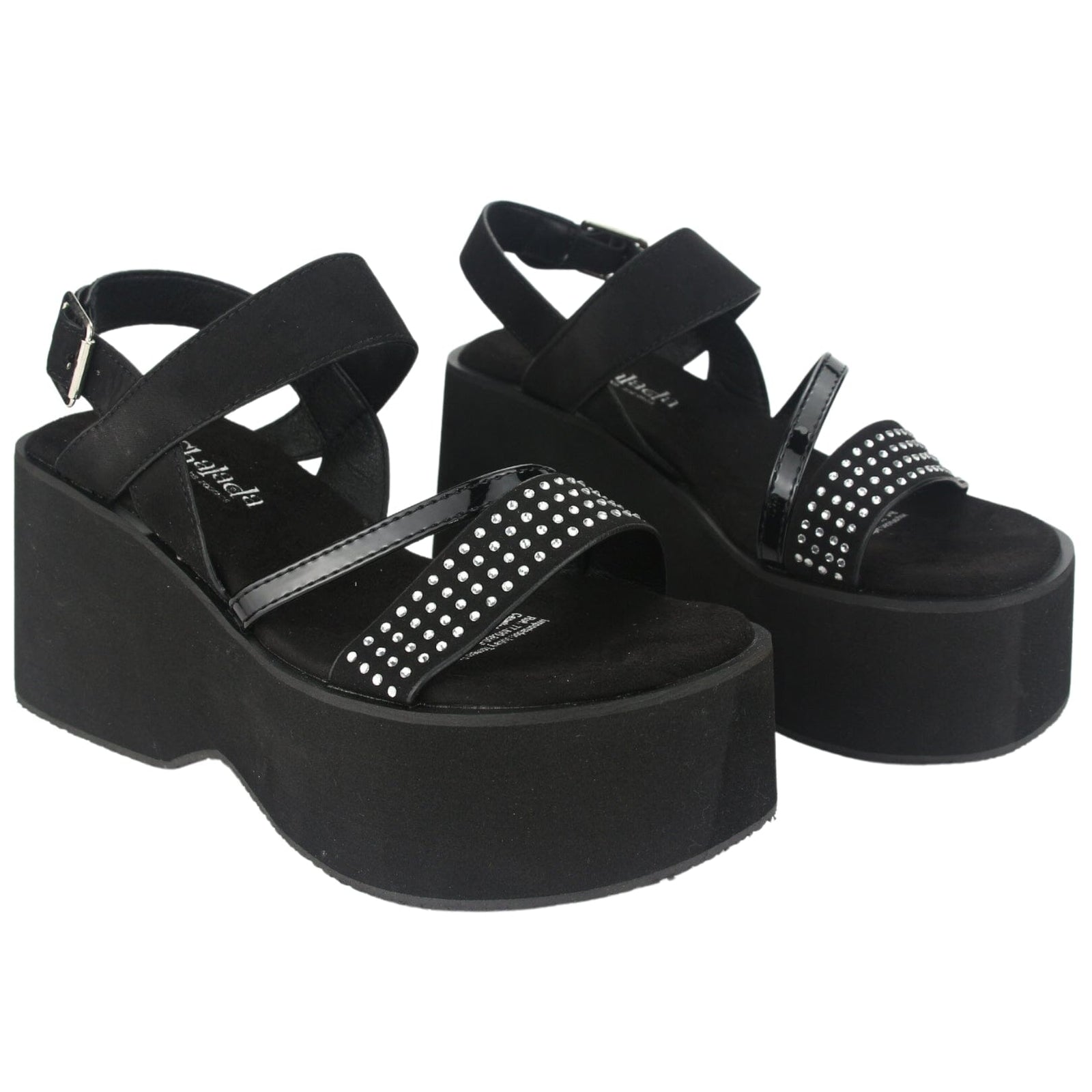 Sandalia Chalada Mujer Verena-6 Negro Casual Sandalia Chalada 