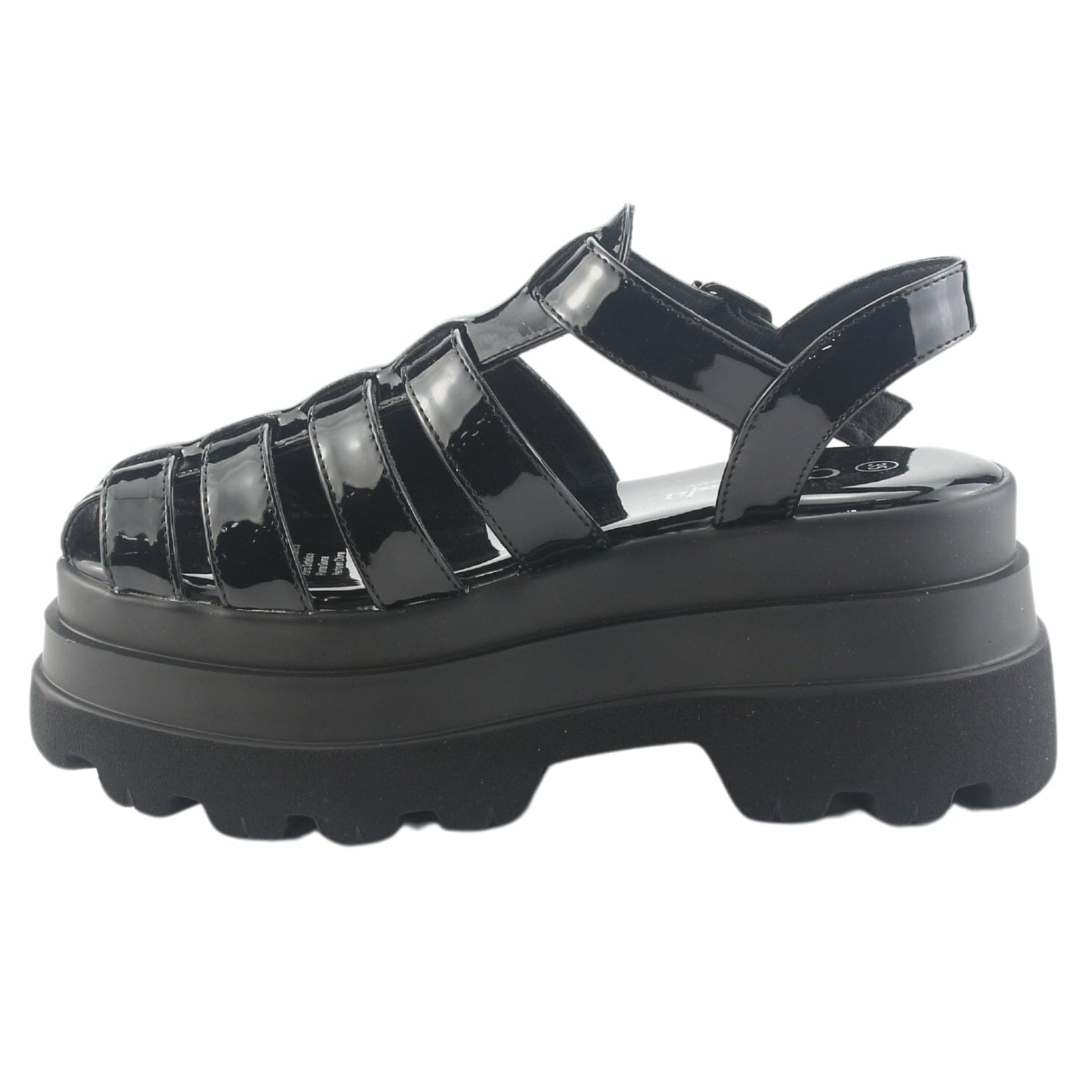 Sandalia Chalada Mujer Villa-11 Negro Casual Sandalias Plataforma Chalada 