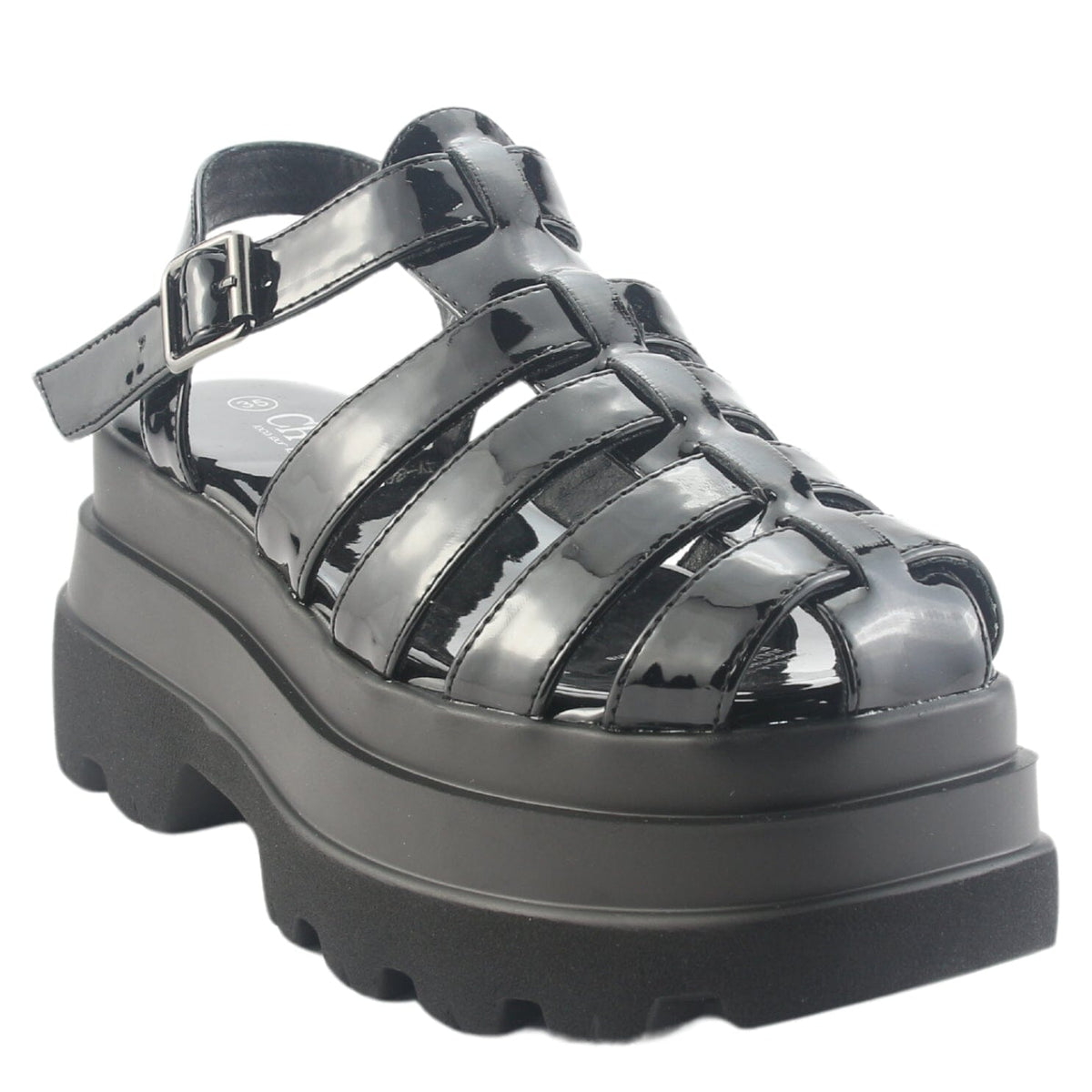 Sandalia Chalada Mujer Villa-11 Negro Casual Sandalias Plataforma Chalada 