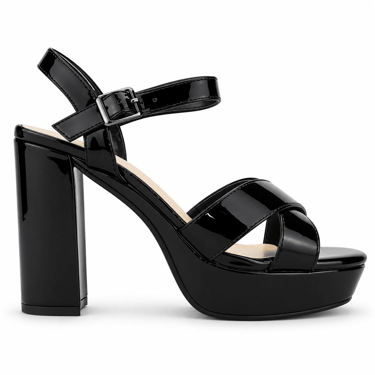 Sandalia Chalada Mujer Vina-1 Negro Fiesta Sandalias Chalada 
