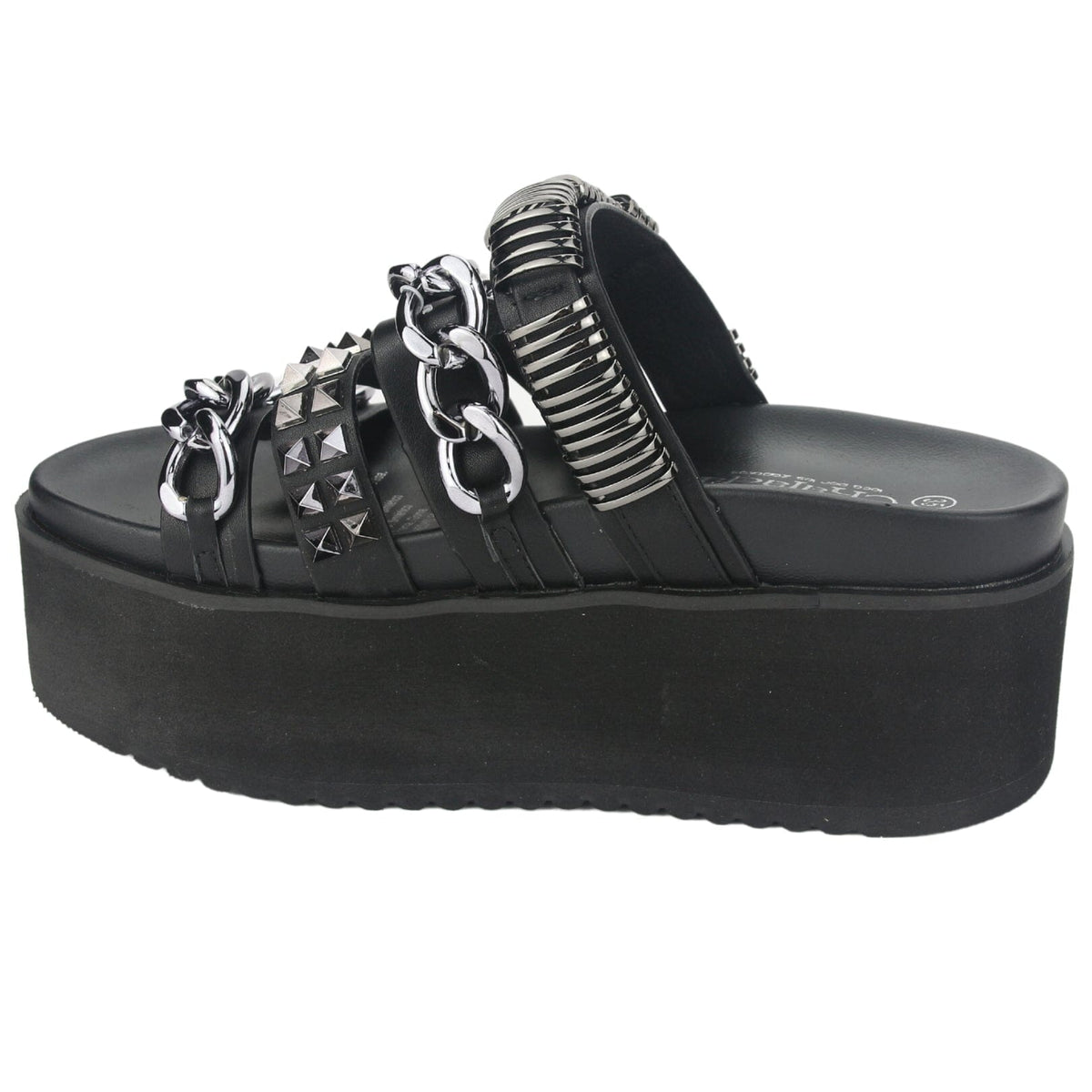Sandalia Chalada Mujer Viru-27 Negro Casual Sandalias Chalada 