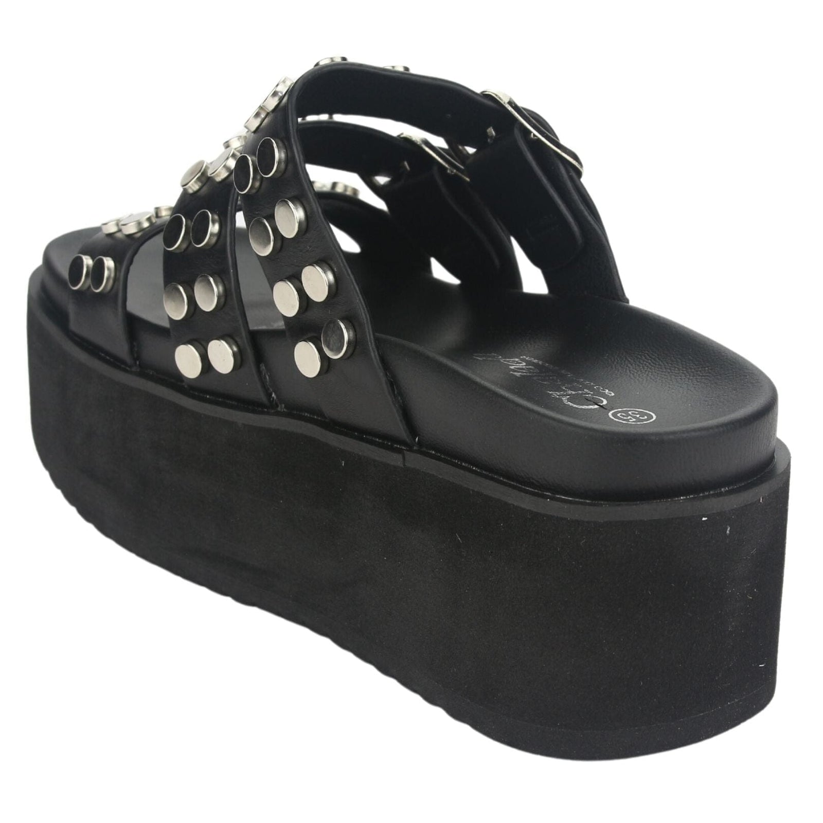 Sandalia Chalada Mujer Viru-28 Negro Casual Sandalias Chalada 