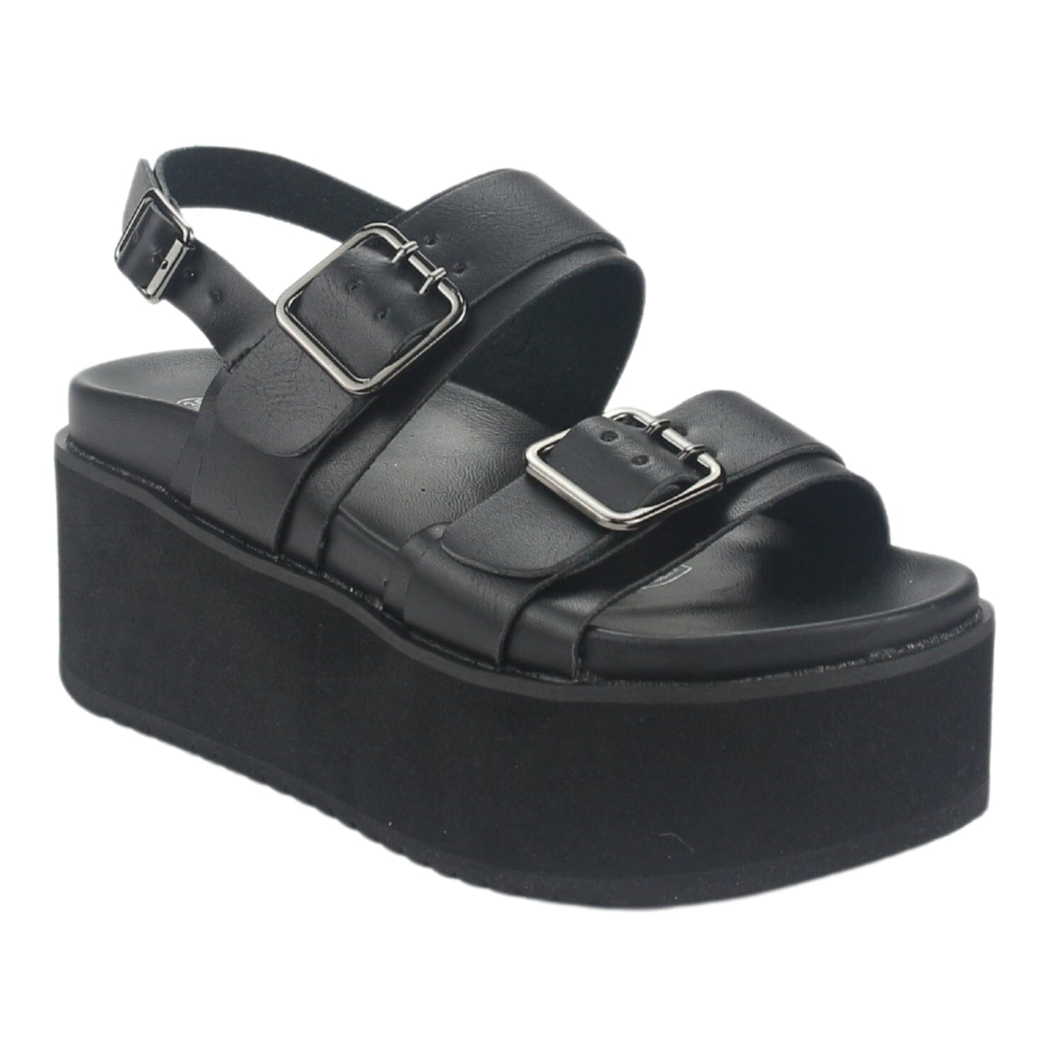 Sandalia Chalada Mujer Viru-31 Negro Plataforma Sandalias Chalada 