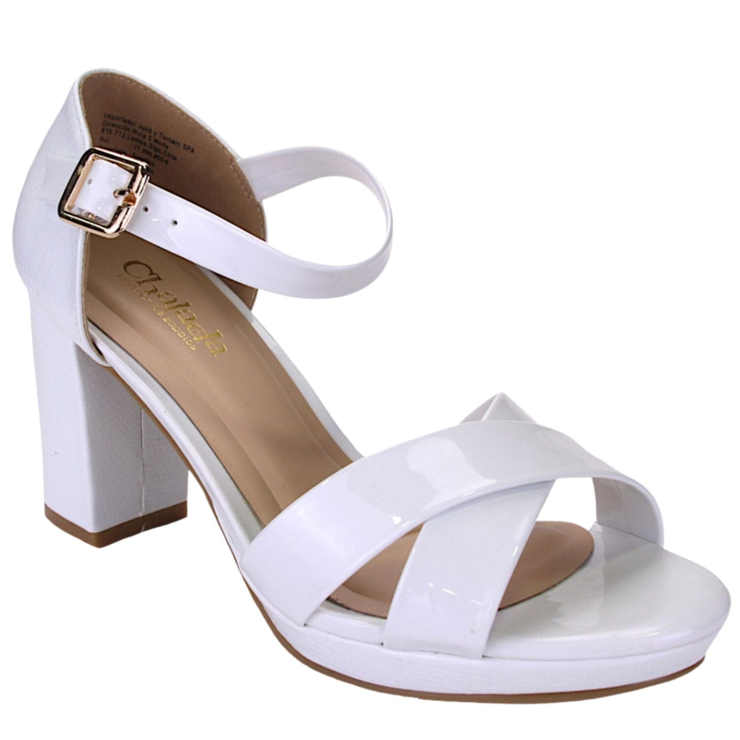 Sandalia Chalada Mujer Vitto-2 Blanco Casual Sandalias Chalada 