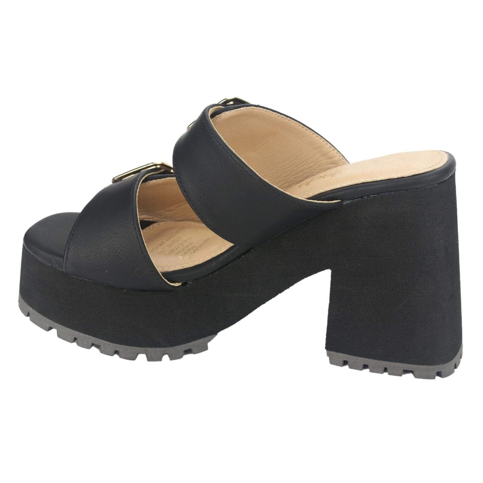 Sandalia Chalada Mujer Viva-5 Negro Casual Sandalia Chalada