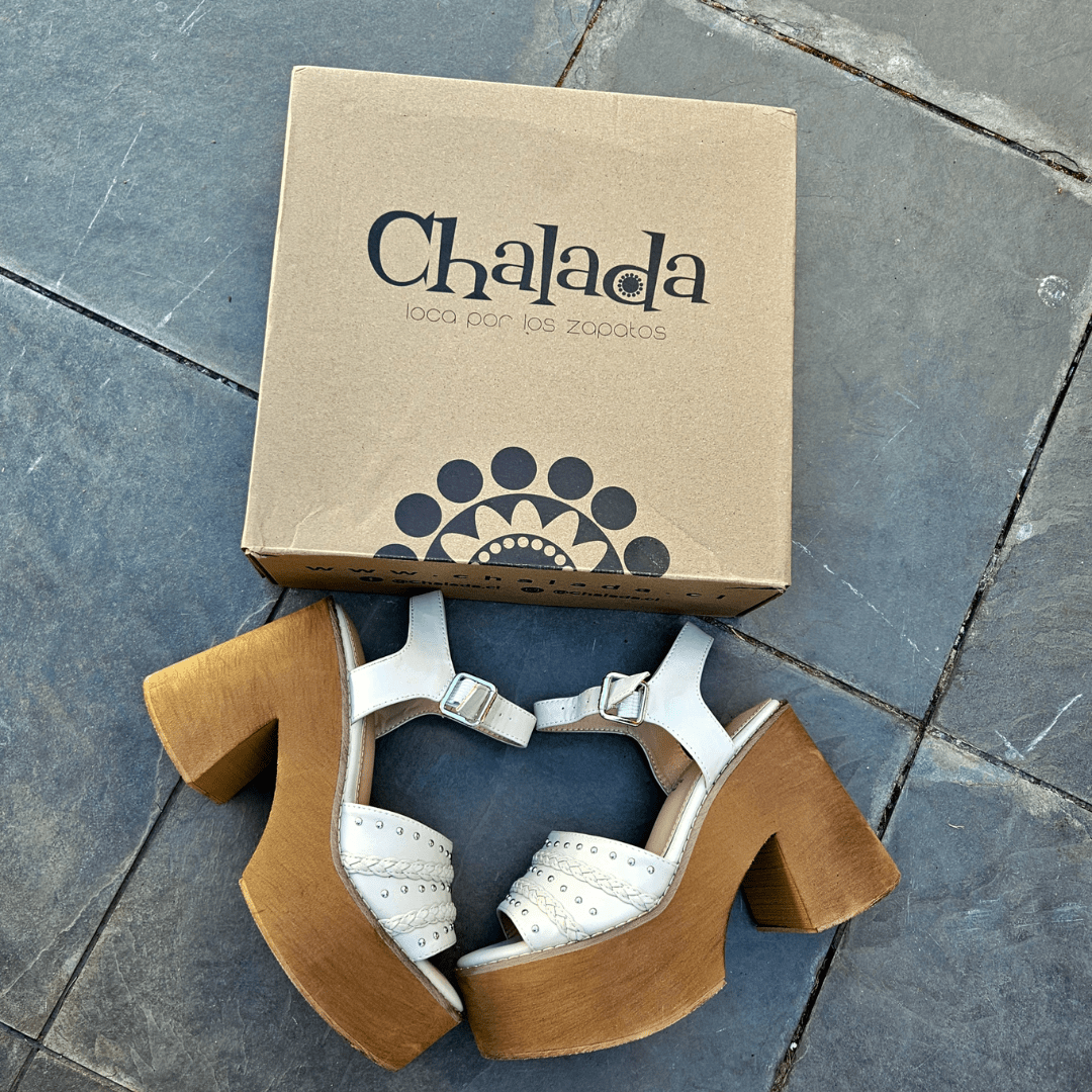 Sandalia Chalada Mujer Wake-1 Blanco Casual Sandalias Chalada 