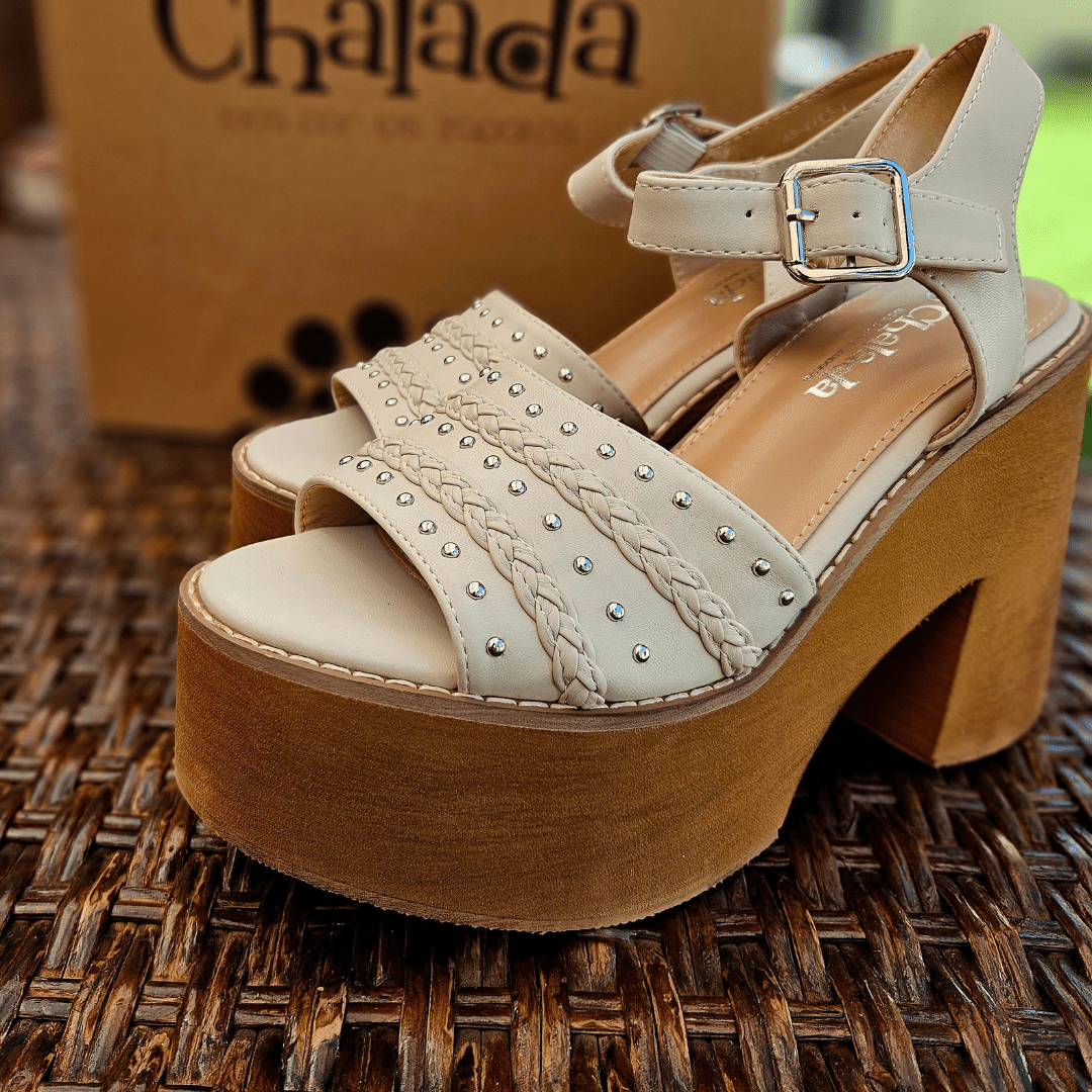 Sandalia Chalada Mujer Wake-1 Blanco Casual Sandalias Chalada 