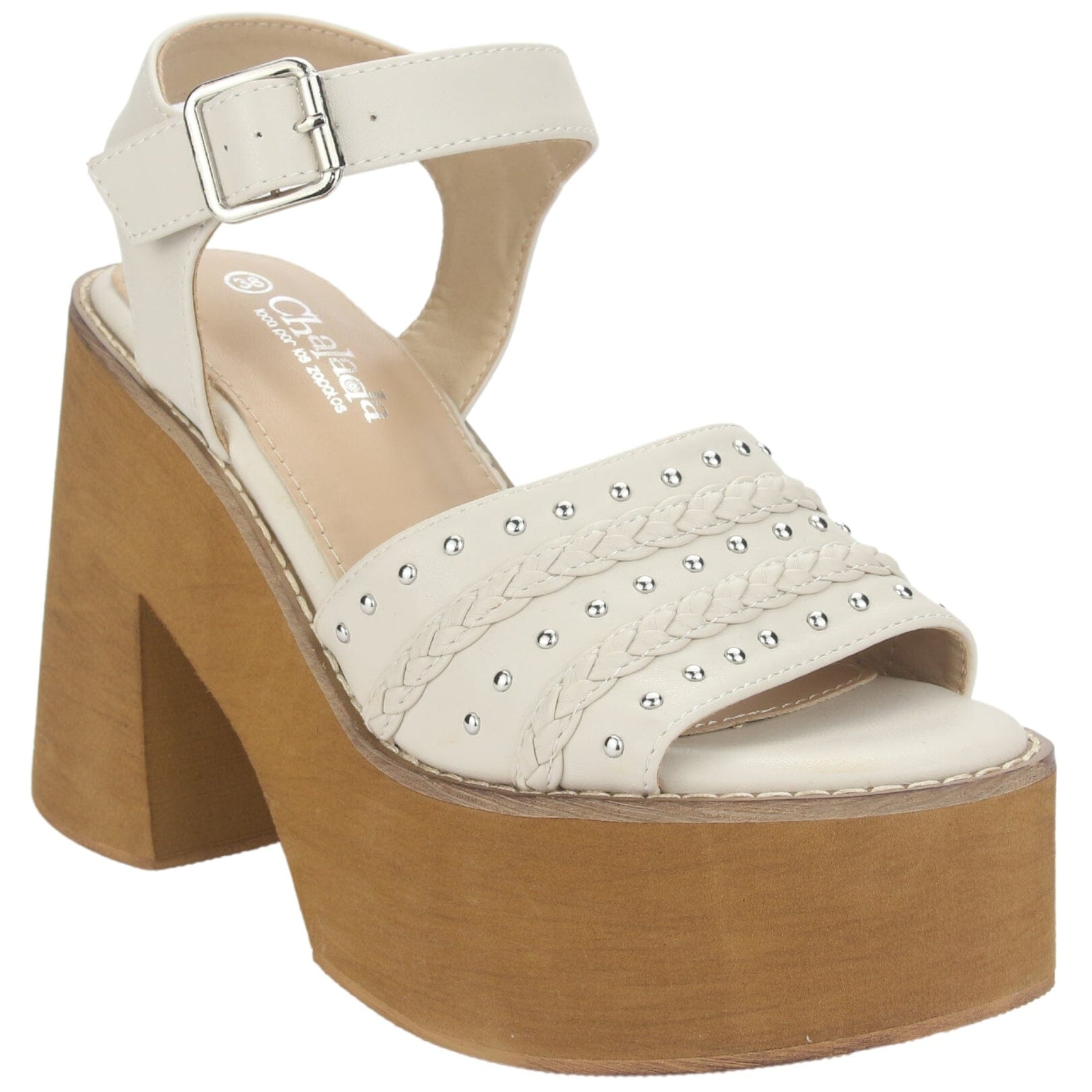 Sandalia Chalada Mujer Wake-1 Blanco Casual Sandalias Chalada 