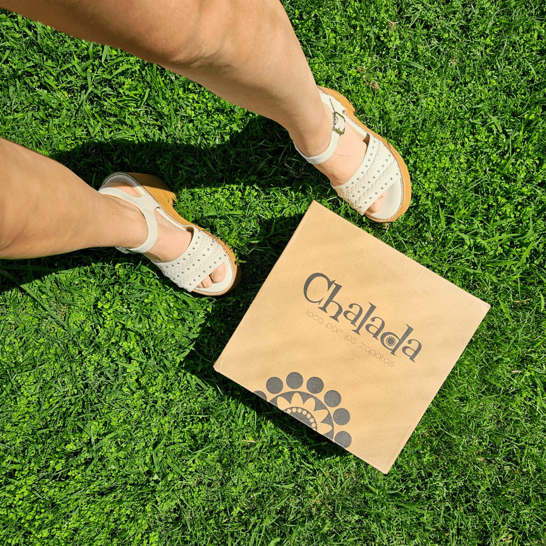 Sandalia Chalada Mujer Wake-1 Blanco Casual Sandalias Chalada 