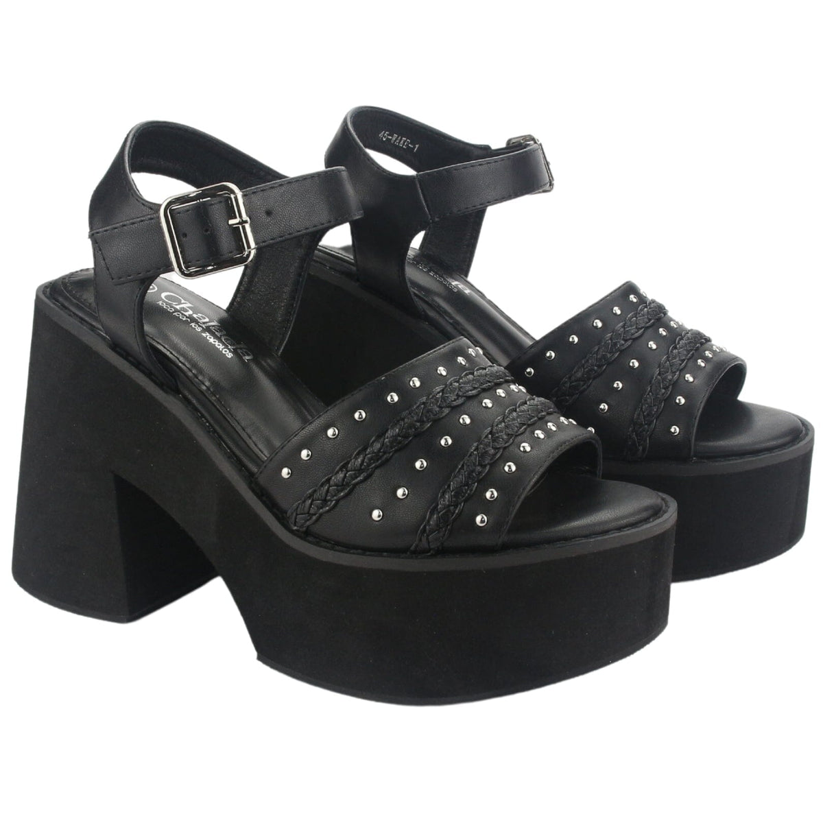 Sandalia Chalada Mujer Wake-1 Negro Casual Sandalias Chalada 