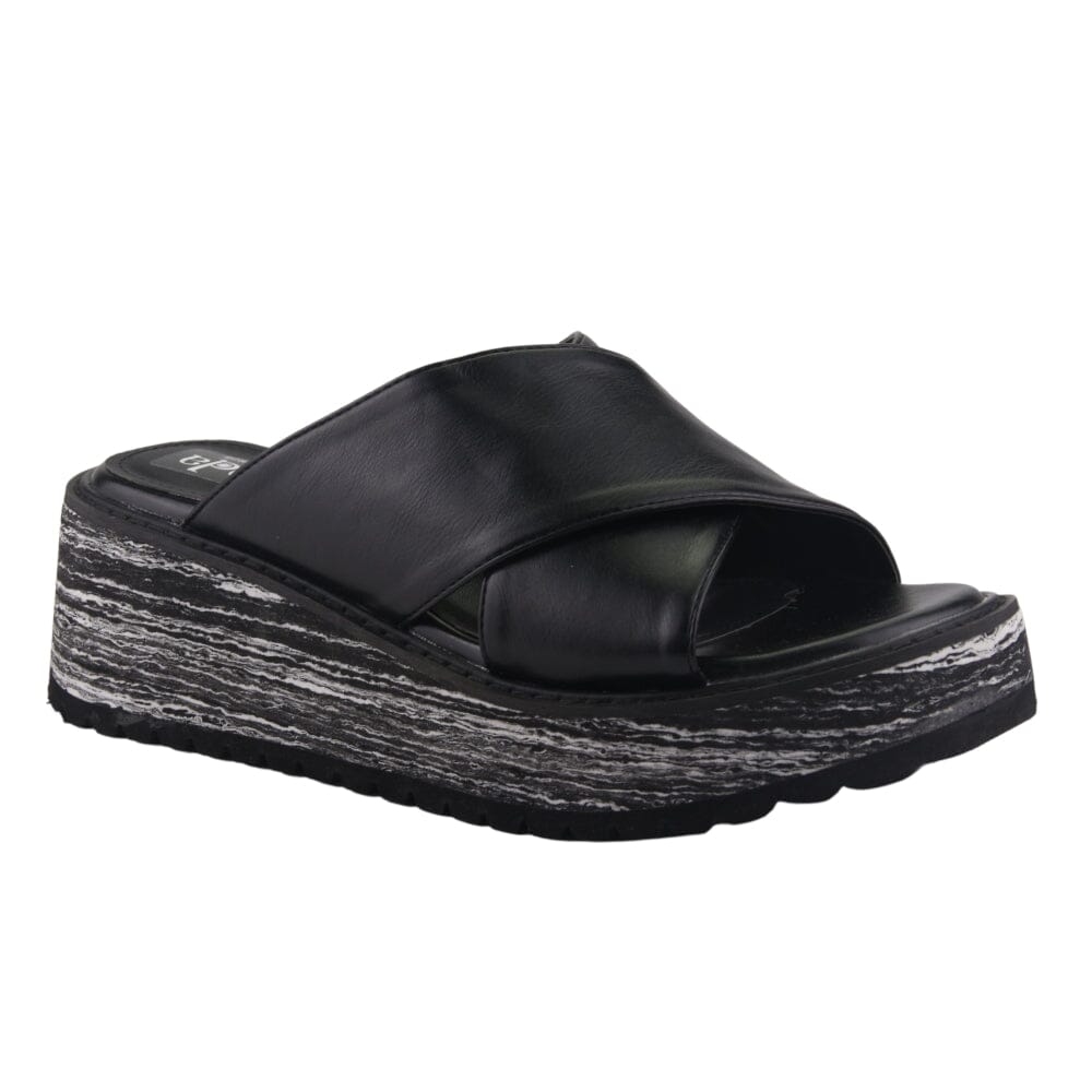Sandalia Chalada Mujer Wurt-1 Negro Plataforma Sandalias Chalada 