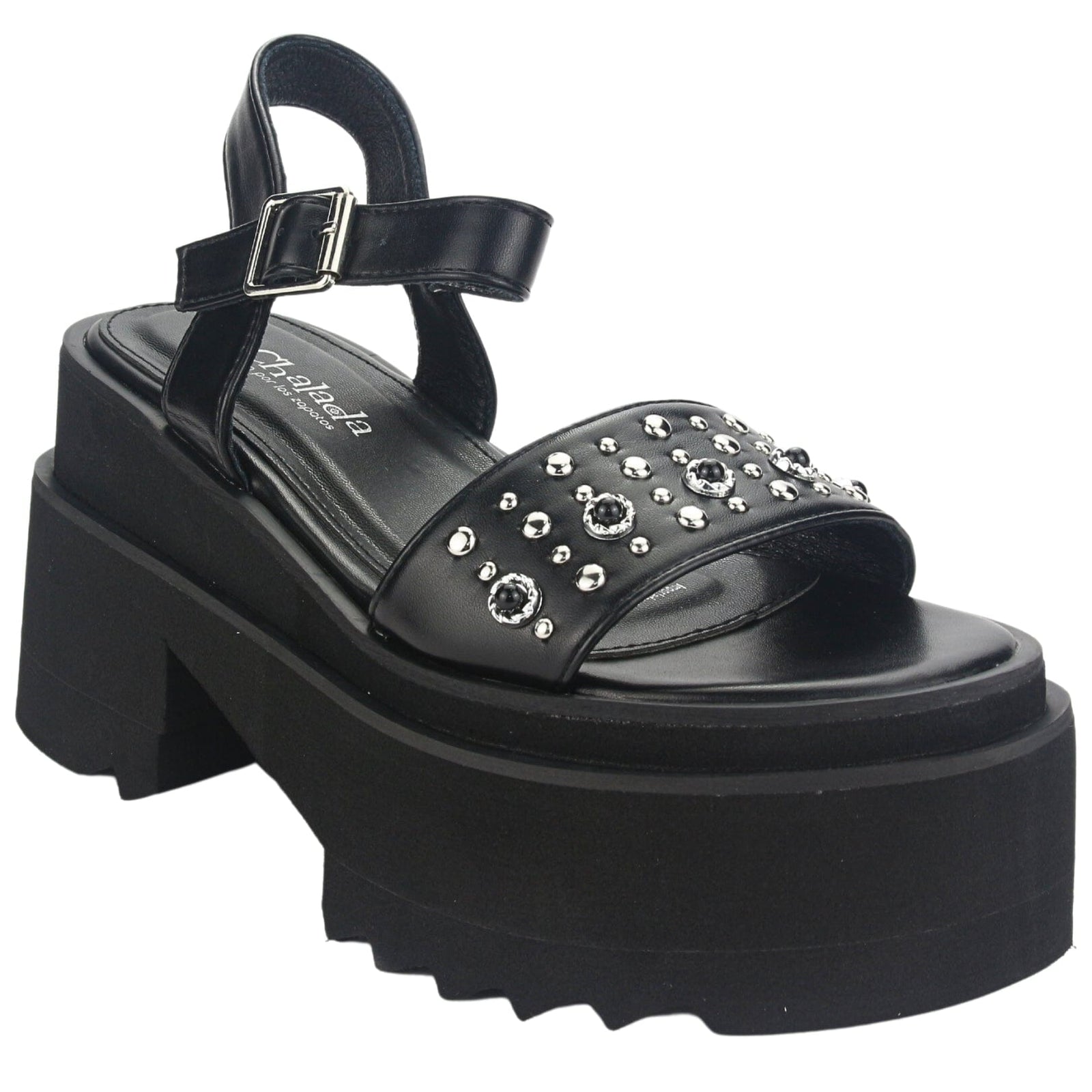 Sandalia Chalada Mujer Wurt-5 Negro Casual Sandalias Chalada 