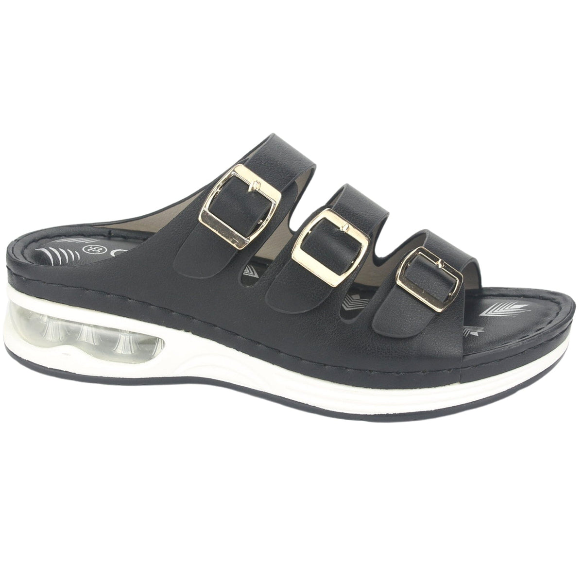 Sandalia Chalada Mujer Yana-10 Negro Casual Sandalias Chalada 