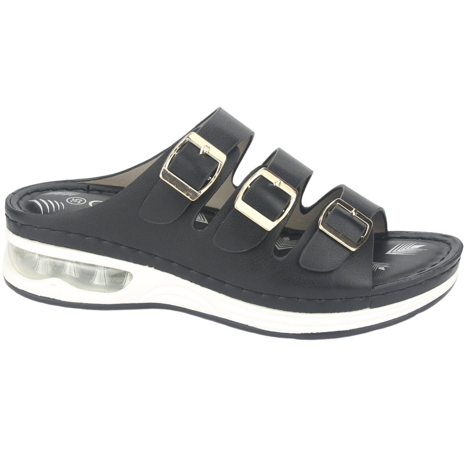Sandalia Chalada Mujer Yana-10 Negro Casual Sandalias Chalada 