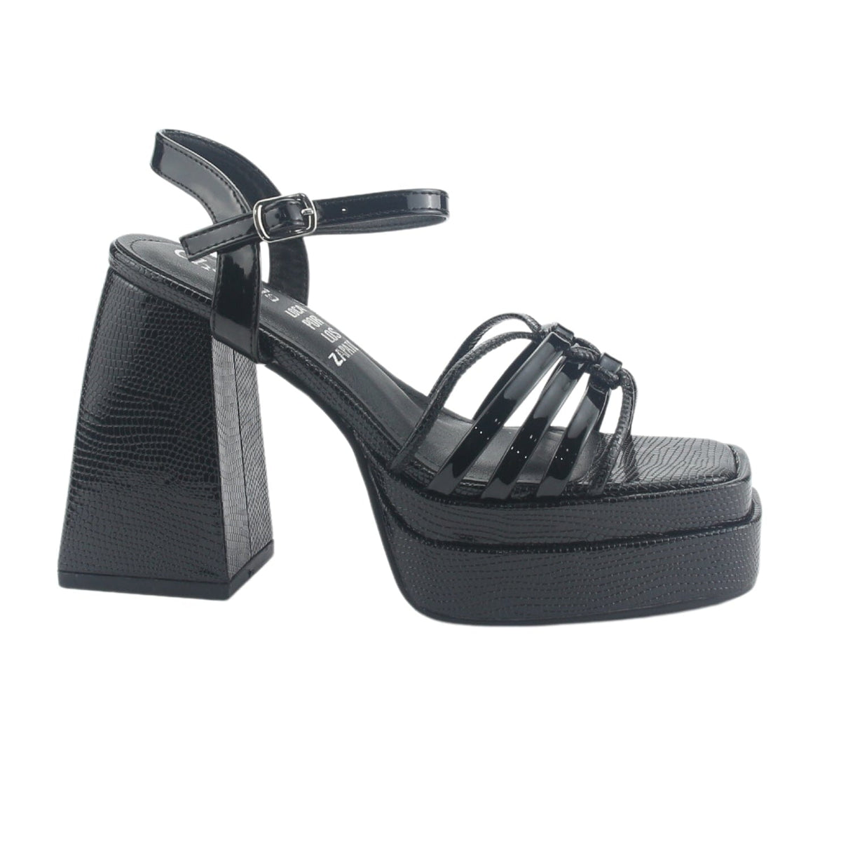 Sandalia Chalada Mujer Yaya-2 Negro Casual Sandalia Chalada 