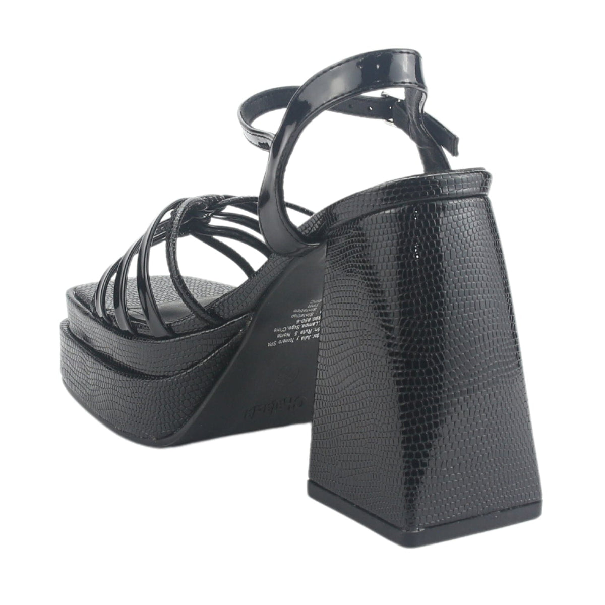 Sandalia Chalada Mujer Yaya-2 Negro Casual Sandalia Chalada 