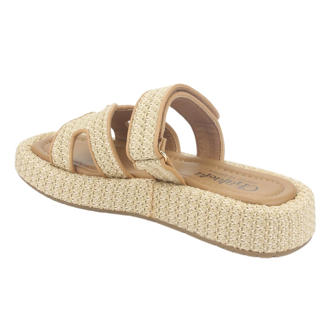 Sandalia Chalada Mujer Yukonl-17 Beige Plataforma Poki Sandalias Chalada 