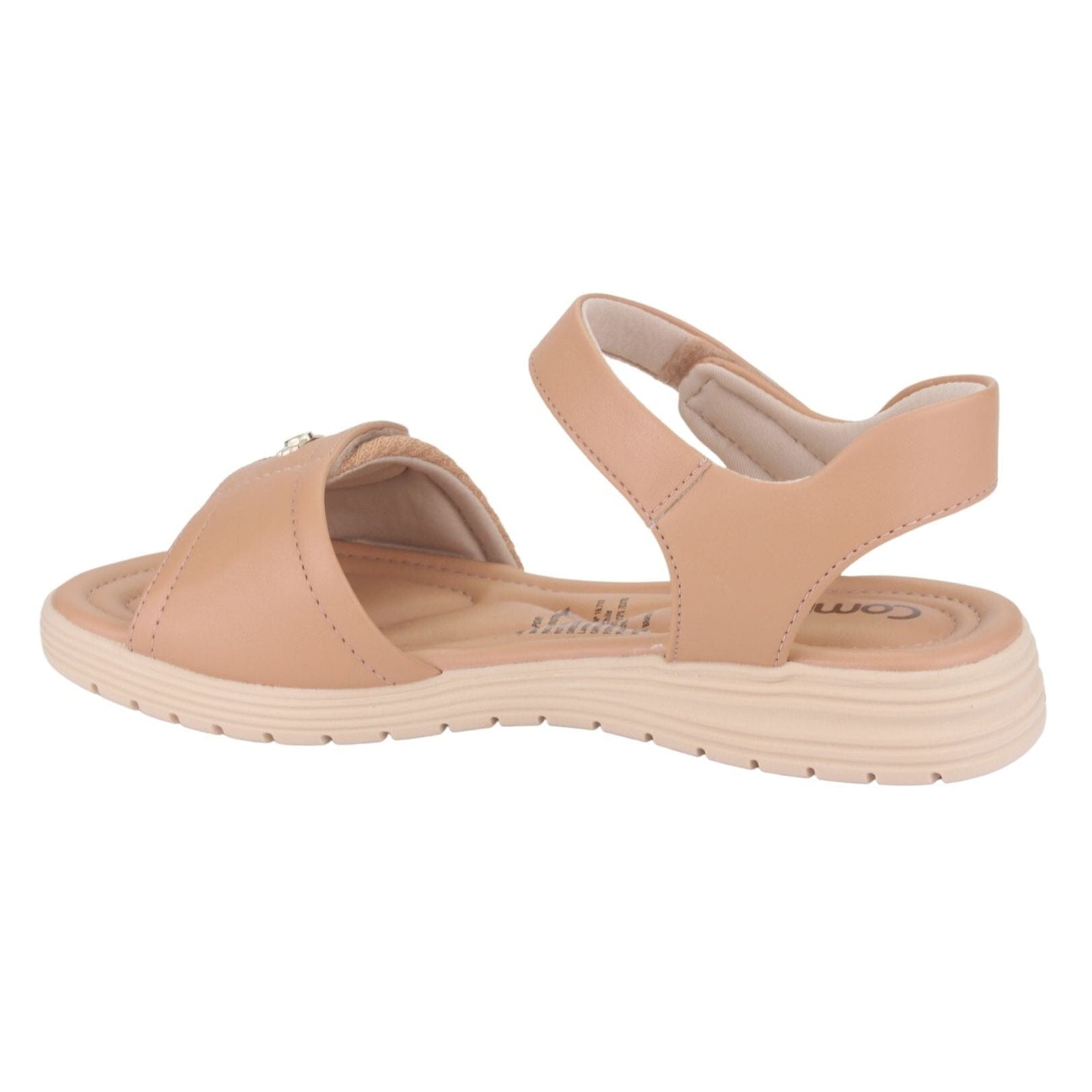 Sandalia Comfortflex Mujer 2251403 Nude Moda Sandalias Comfortflex 