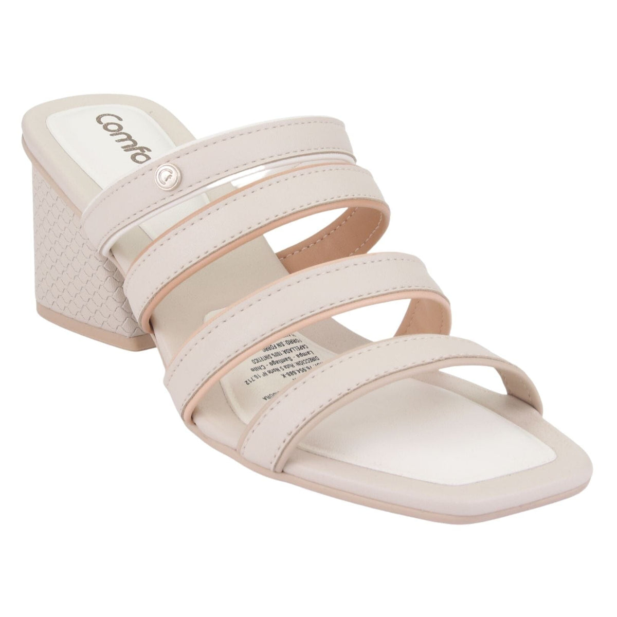Sandalia Comfortflex Mujer 2274401 Beige Moda Sandalias Comfortflex 