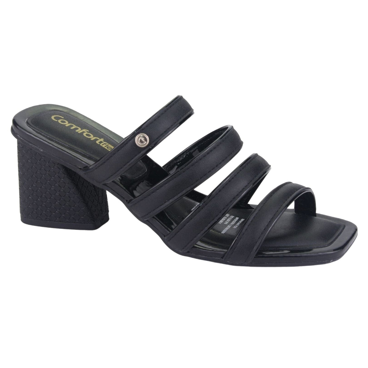 Sandalia Comfortflex Mujer 2274401 Negro Moda Sandalias Comfortflex 