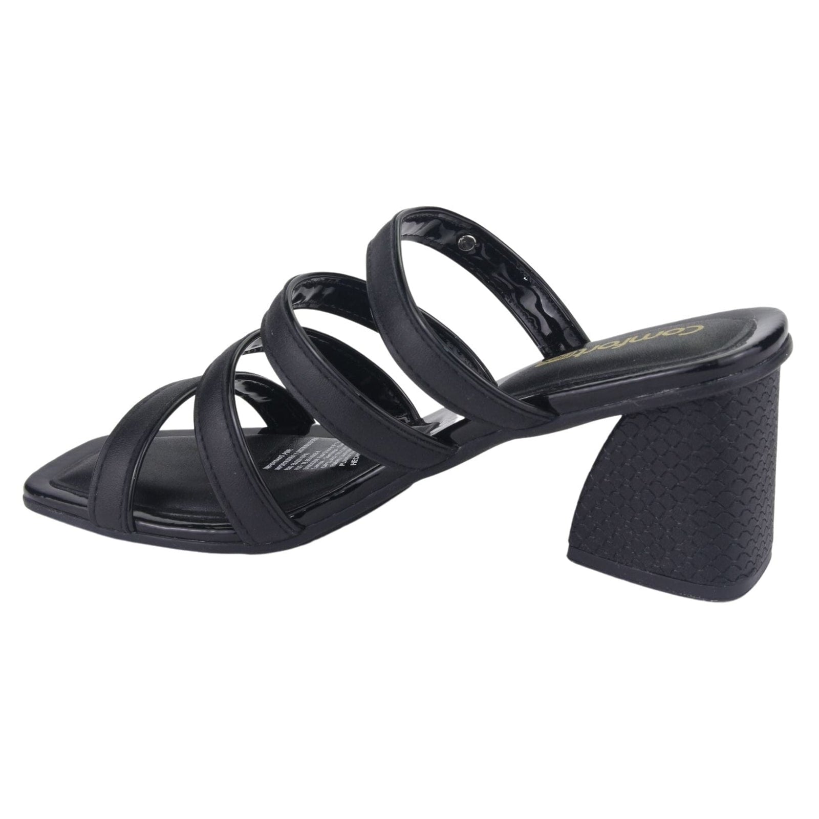 Sandalia Comfortflex Mujer 2274401 Negro Moda Sandalias Comfortflex 