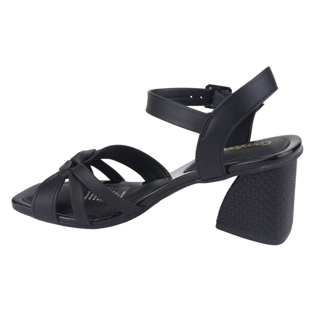 Sandalia Comfortflex Mujer 2274402 Negro Moda Sandalias Comfortflex 