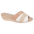 Sandalia Comfortflex Mujer 2296401 Beige Moda Sandalias Comfortflex 
