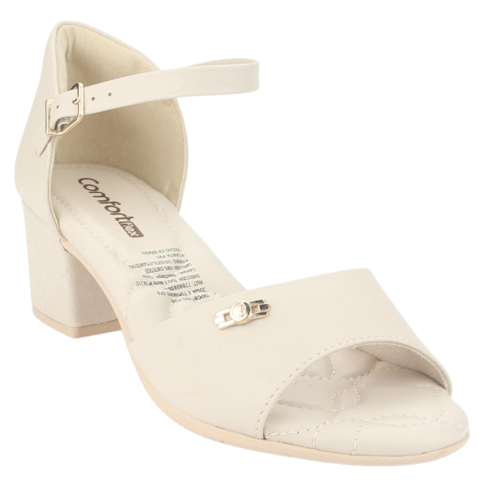Sandalia Comfortflex Mujer 2357405 Beige Casual Sandalias Comfortflex 
