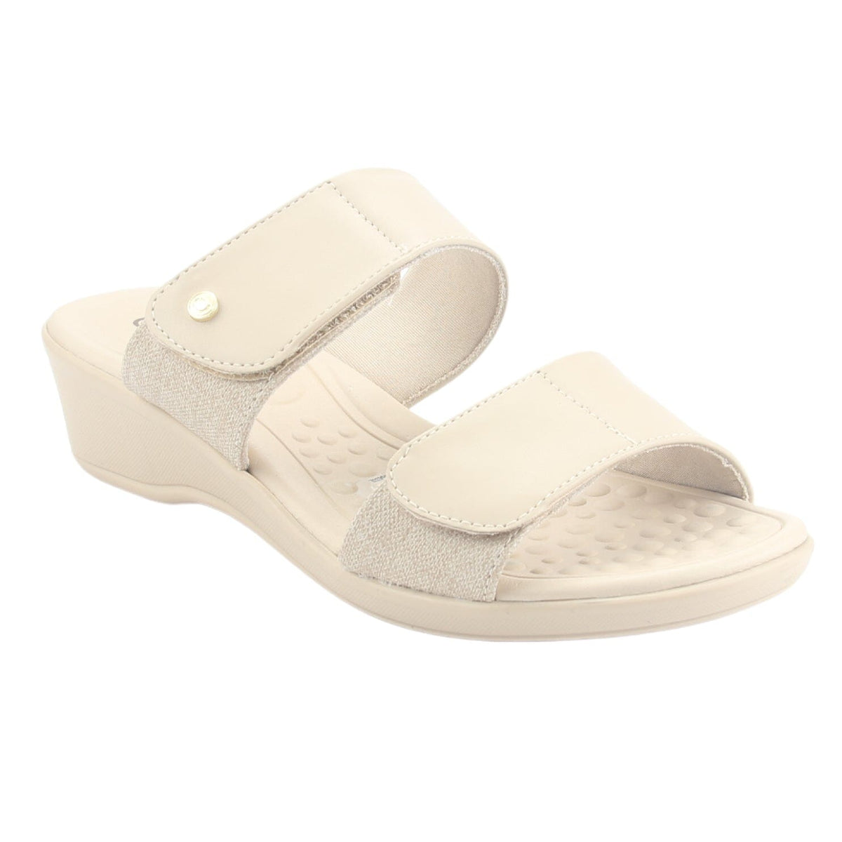 Sandalia Comfortflex Mujer 2472402 Beige Casual Sandalias Comfortflex 